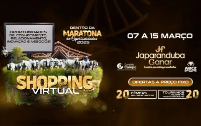 Vem aí o Shopping Japaranduba Gannar! 07 a 15 de março 2025