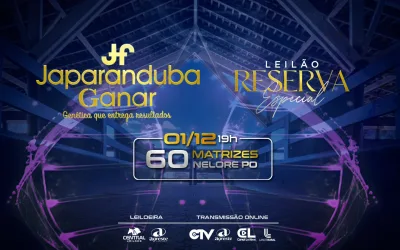 🚀 Leilão Reserva Especial Japaranduba Ganar • Etapa MATRIZES