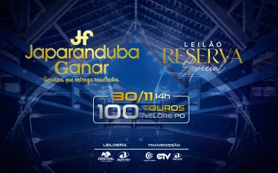 🚀 Leilão Reserva Especial Japaranduba Ganar • Etapa TOUROS